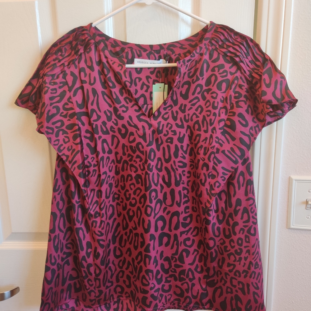 Rebecca Minkoff Satiny Blouse